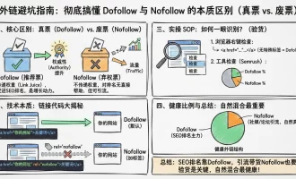 Dofollow 和 Nofollow 外链有什么区别？为什么说做 SEO 必须死磕前者？