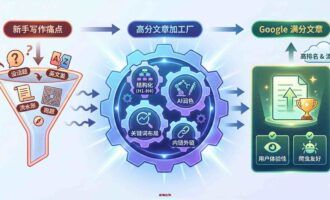 独立站 Google SEO 内容营销：如何写出高排名英文文章？破解 5 大创作痛点与 8 个核心标准