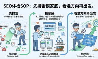 接手一个新独立站该怎么做 SEO？价值万元的网站基础排查与架构梳理 SOP