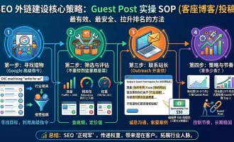 Google SEO 高质量外链怎么做？手把手教你 Guest Post（客座博客）投稿全流程